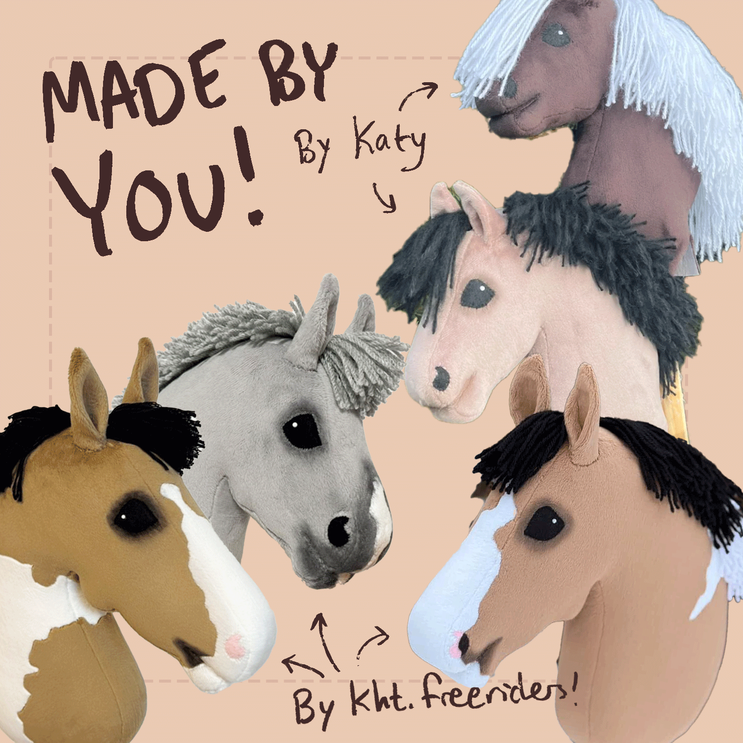 Knabstrupper - Hobbyhorse Digital Pattern