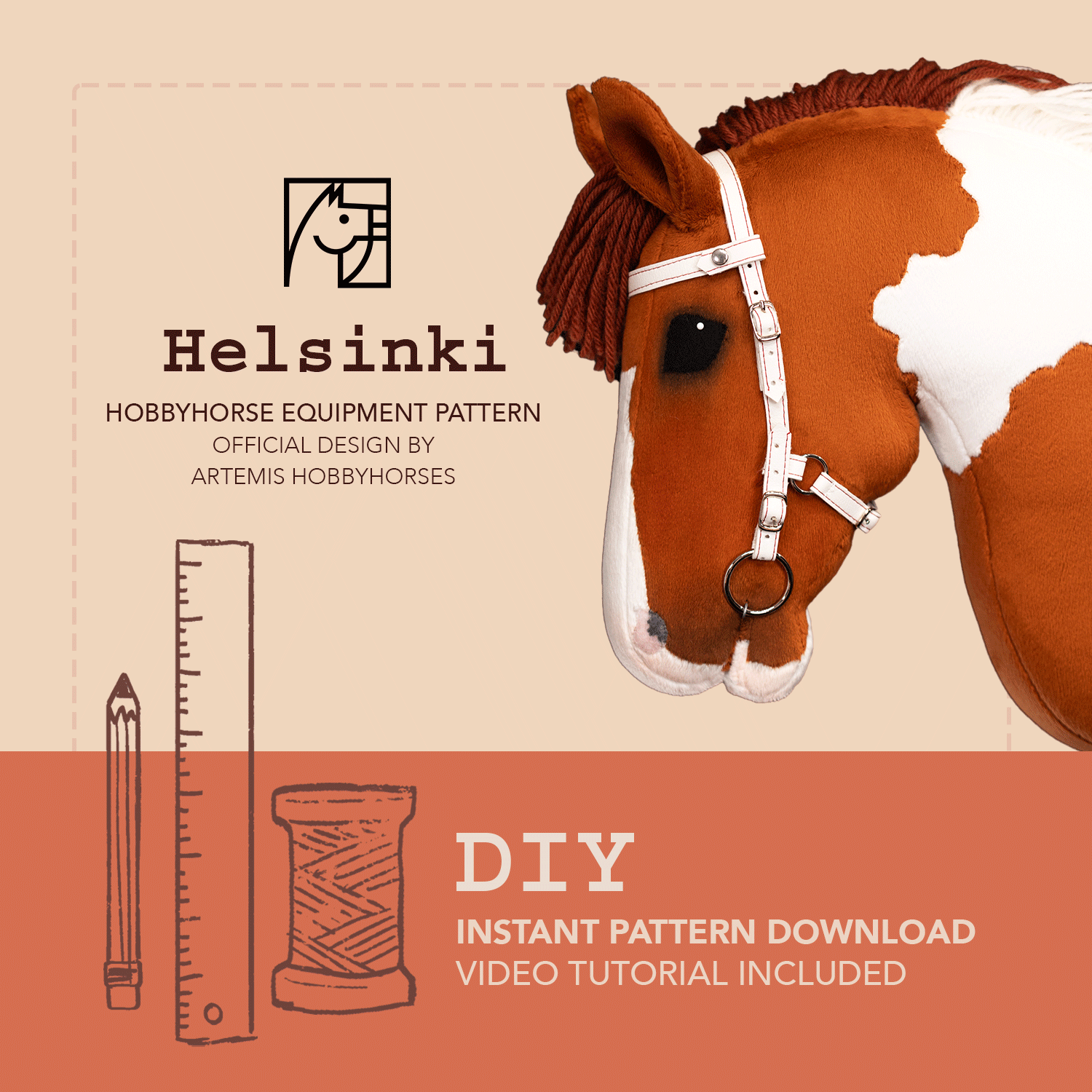 Helsinki Bridle - Printable Pattern