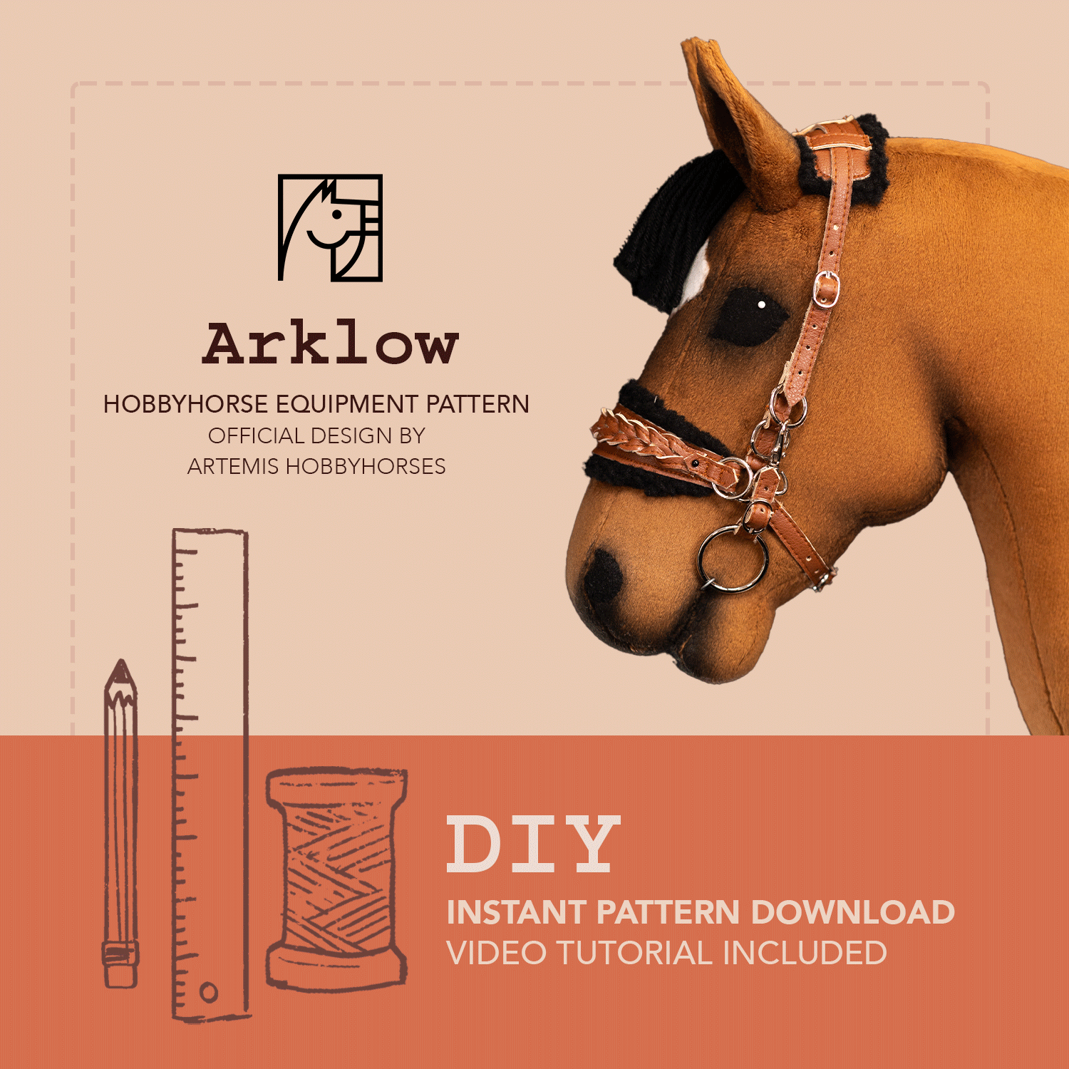 Arklow Bridle - Printable Pattern