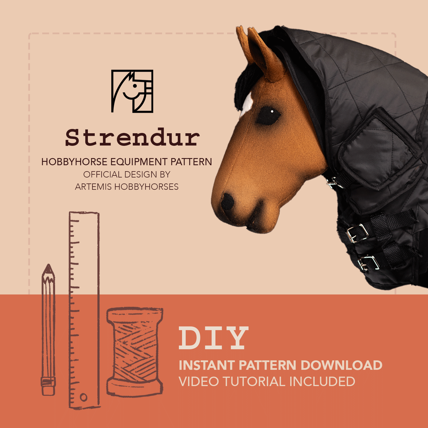 Strendur Blanket - Printable Pattern
