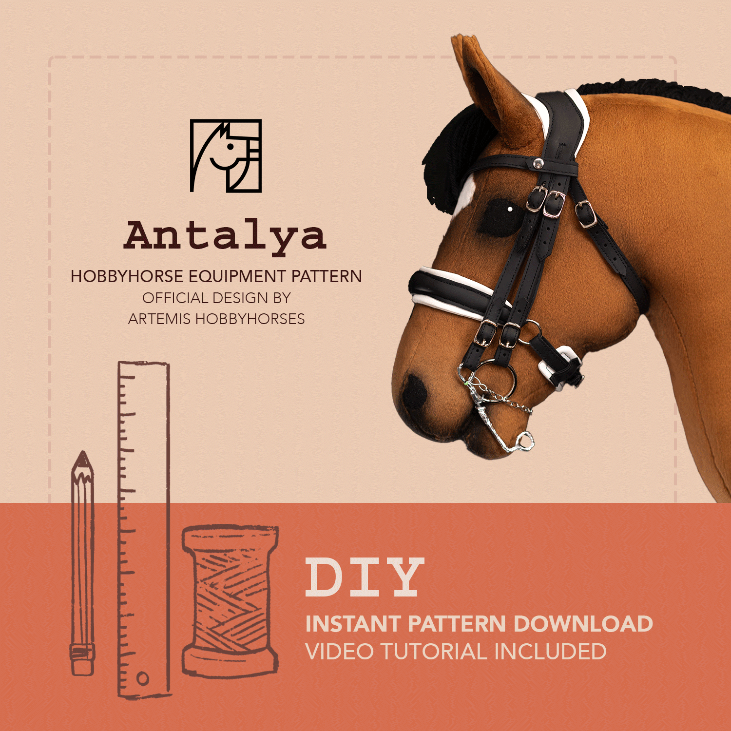 Antalya Bridle - Printable Pattern
