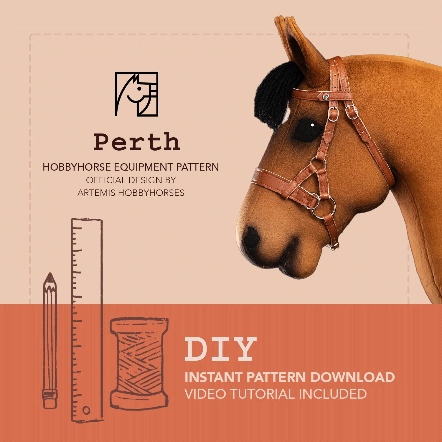 Perth Bridle - Printable Pattern
